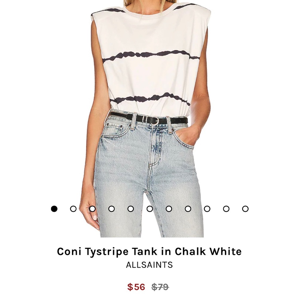 NWT ~ Allsaints RED 🔴 Coni Tank